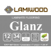 Глянцевый ламинат 34 класса Lamiwood, коллекция Glanz, «Дуб Батист»